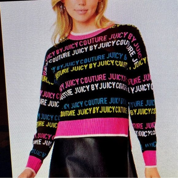 Juicy Couture Sweaters - NWT! JUICY by Juicy Couture - Black Logo Sweater